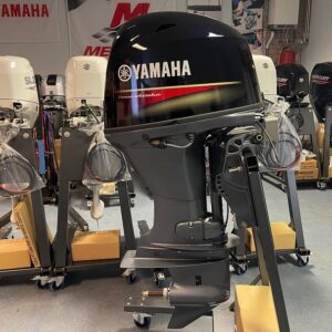 Yamaha 70 HP long shaft F70 AETL black