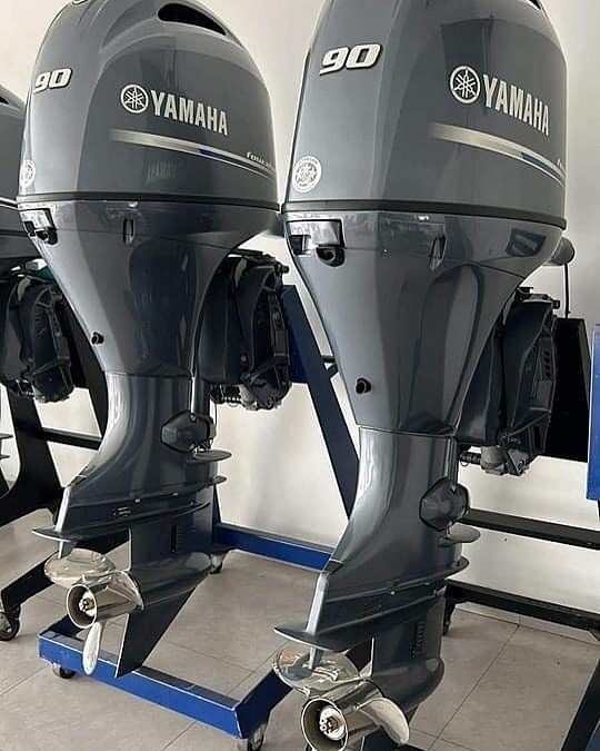 Used Yamaha 90HP 4 Stroke Outboard Engine - Image 2