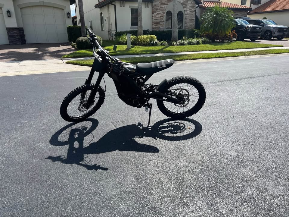 Sur Ron X Modded Electric Dirt Bike
